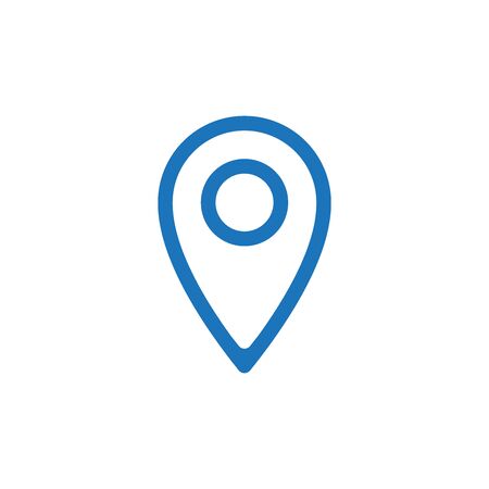 Ilustracion de un icono gps